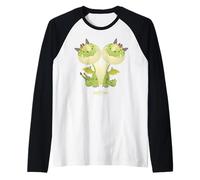 DreamWorks Dragons Tiny Adventures Barf and Belch Camiseta Manga Raglan