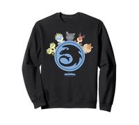 DreamWorks Dragons Tiny Adventures Circle Emblem Sudadera