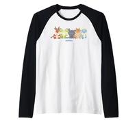 DreamWorks Dragons Tiny Adventures Dragons Lineup Camiseta Manga Raglan