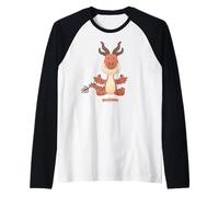 DreamWorks Dragons Tiny Adventures Hookfang Camiseta Manga Raglan
