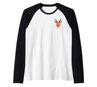 DreamWorks Dragons Tiny Adventures Hookfang Front & Back Camiseta Manga Raglan