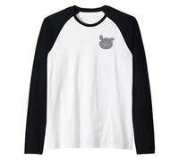 DreamWorks Dragons Tiny Adventures Toothless Front & Back Camiseta Manga Raglan
