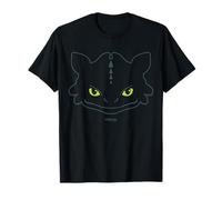 DreamWorks Dragons Toothless Big Face Camiseta