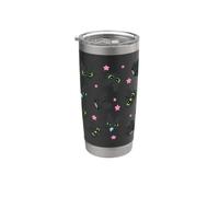 DreamWorks Dragons Toothless Expressions All Over Print Vaso térmico de acero inoxidable de doble pared