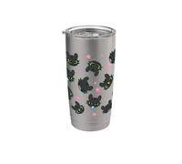 DreamWorks Dragons Toothless Expressions All Over Print Vaso térmico de acero inoxidable de doble pared
