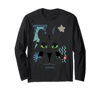 DreamWorks Dragons Toothless Feisty Trainer Manga Larga