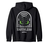 DreamWorks Dragons Toothless Happy Expression Sudadera con Capucha