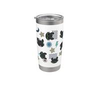 DreamWorks Dragons Toothless Lightning All Over Print Vaso térmico de acero inoxidable de doble pared