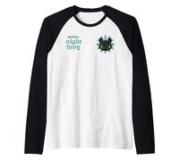 DreamWorks Dragons Toothless Night Fury Burst Camiseta Manga Raglan