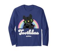 DreamWorks Dragons Toothless Rainbow Butterfly Manga Larga