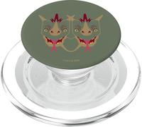 DreamWorks Dragons Zippleback Big Face PopSockets PopGrip para MagSafe