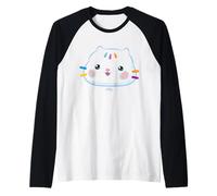 DreamWorks Gabby’s Dollhouse Cakey Cat Big Face Camiseta Manga Raglan