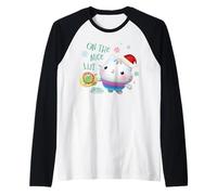 DreamWorks Gabby’s Dollhouse Cakey On The Nice List Camiseta Manga Raglan