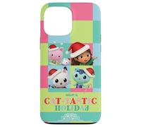 DreamWorks Gabby’s Dollhouse Cat-Tastic Holiday Carcasa para iPhone 13 Pro MAX