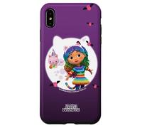 DreamWorks Gabby’s Dollhouse Gabby and Kitty Fairy Full Moon Carcasa para iPhone XS MAX