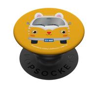 DreamWorks Gabby’s Dollhouse Kitty Wagon Big Face PopSockets PopGrip Adhesivo