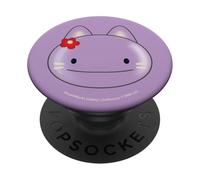 DreamWorks Gabby’s Dollhouse Purple Cat Big Face PopSockets PopGrip Adhesivo