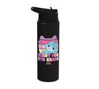 DreamWorks Gabby’s Dollhouse Ready For 5th Grade CatRat Stainless Steel Insulated Water Bottle