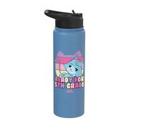 DreamWorks Gabby’s Dollhouse Ready For 5th Grade CatRat Stainless Steel Insulated Water Bottle