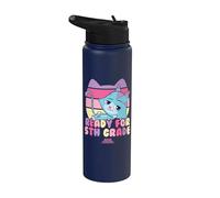 DreamWorks Gabby’s Dollhouse Ready For 5th Grade CatRat Stainless Steel Insulated Water Bottle