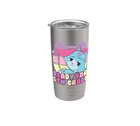 DreamWorks Gabby’s Dollhouse Ready For 5th Grade CatRat Vaso térmico de acero inoxidable de doble pared