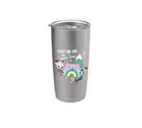 DreamWorks Gabby’s Dollhouse Snow Fun Vaso térmico de acero inoxidable de doble pared
