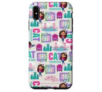 DreamWorks Gabby’s Dollhouse The Movie Cat Francisco AOP Carcasa para iPhone XS MAX