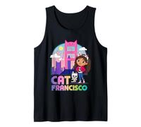 DreamWorks Gabby’s Dollhouse The Movie Cat Francisco Bridge Camiseta sin Mangas