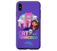 DreamWorks Gabby’s Dollhouse The Movie Cat Francisco Bridge Carcasa para iPhone XS MAX
