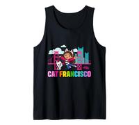 DreamWorks Gabby’s Dollhouse The Movie Cat Francisco Rainbow Camiseta sin Mangas