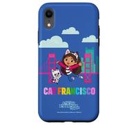 DreamWorks Gabby’s Dollhouse The Movie Cat Francisco Rainbow Carcasa para iPhone XR