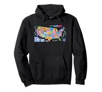 DreamWorks Gabby’s Dollhouse The Movie Kitty Map Sudadera con Capucha