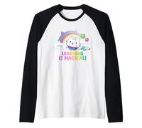 DreamWorks Gabby’s Dollhouse The Movie Learning Is Magical Camiseta Manga Raglan