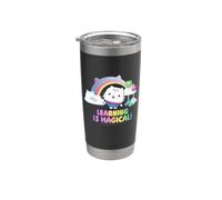 DreamWorks Gabby’s Dollhouse The Movie Learning Is Magical Vaso térmico de acero inoxidable de doble pared