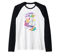 DreamWorks Gabby’s Dollhouse The Movie Let Loose and Play Camiseta Manga Raglan