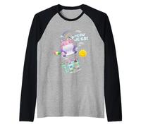DreamWorks Gabby’s Dollhouse The Movie Meow We Go! Camiseta Manga Raglan