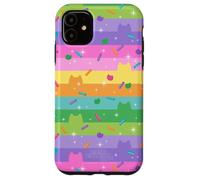 DreamWorks Gabby’s Dollhouse The Movie Sprinkle Stripe AOP Carcasa para iPhone 11
