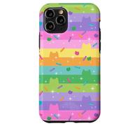 DreamWorks Gabby’s Dollhouse The Movie Sprinkle Stripe AOP Carcasa para iPhone 11 Pro