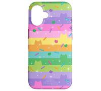 DreamWorks Gabby’s Dollhouse The Movie Sprinkle Stripe AOP Carcasa para iPhone 16