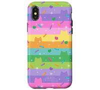DreamWorks Gabby’s Dollhouse The Movie Sprinkle Stripe AOP Carcasa para iPhone X/XS