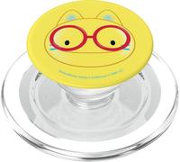 DreamWorks Gabby’s Dollhouse Yellow Cat Big Face PopSockets PopGrip para MagSafe