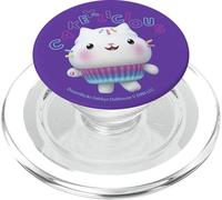DreamWorks Gabby's Dollhouse Cakey-Licious Cakey Cat Shot PopSockets PopGrip para MagSafe