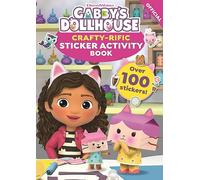 DreamWorks Gabby's Dollhouse: Crafty-Rific Sticker Activity Book