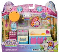 DreamWorks Gabby's Dollhouse Fairylandia Cakey Cat's Fairy Kitchen 10-Piece Set