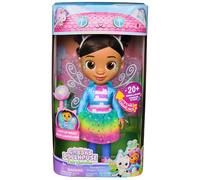 DreamWorks Gabby's Dollhouse Fairylandia - Muñeca mágica de diente de león con alas iluminadas, muñeca de 33 cm con más de 20 sonidos y canciones, juguetes de juego de simulación para niños, a partir