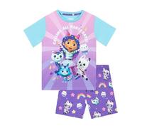 DreamWorks Gabbys Dollhouse Pijama Niña | Pijamas Enteros Niña | Pijama Gabbys | Multicolor 8-9 años