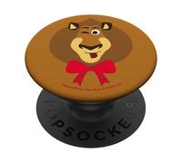 DreamWorks KouKou Alex The Lion Holiday Bow PopSockets PopGrip Adhesivo