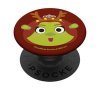 DreamWorks KouKou Fiona Reindeer Holiday PopSockets PopGrip Adhesivo