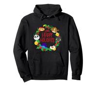 DreamWorks KouKou Happy Holidays Character Wreath Sudadera con Capucha