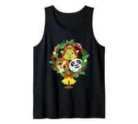 DreamWorks KouKou Holiday Character Wreath Camiseta sin Mangas
